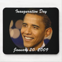Commemorative President Obama Inauguration Mousepad