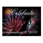 Commemorative President Obama Inauguration Post Card