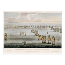 Commencement of the Battle of Trafalgar, 21st Octo Postcards