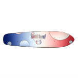 Comment Allez-Vous? French Flag Colours Pop Art Skateboard Decks