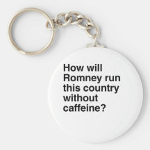 Comment Romney courez ce pays sans caféine Porte-clé