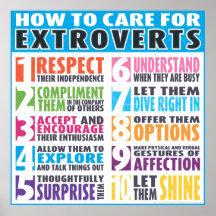Comment s'occuper des Extroverts Poster