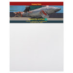Commercial fishing harbor tuna CUSTOMIZE Personalized Letterhead