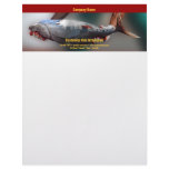 Commercial fishing harbor tuna CUSTOMIZE Personalized Letterhead