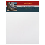 Commercial fishing harbor tuna CUSTOMIZE Letterhead Design