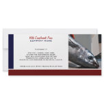 Commercial fishing harbor tuna CUSTOMIZE Rack Card Template