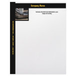 Commercial fishing harbour tuna CUSTOMIZE letterhead