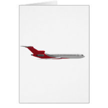 Commercial Jet Airplane: 3D Model: Cards