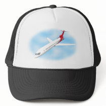 Commercial Jet Airplane: 3D Model: