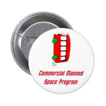 Commercial Manned Space Program Pins