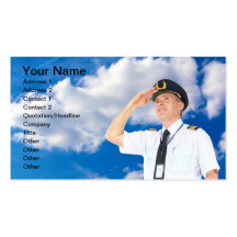 Commercial Pilot Business Card