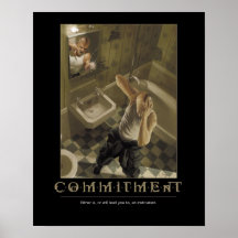 Commitment Poster