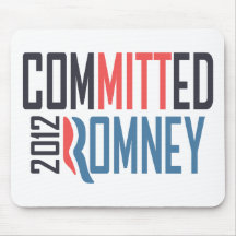 Committed Romney Mousepads
