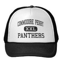 Commodore Perry - Panthers - High - Hadley Trucker Hat