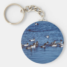 Common Goldeneye Ducks Key Chains
