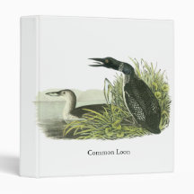 Common Loon, John Audubon Binders