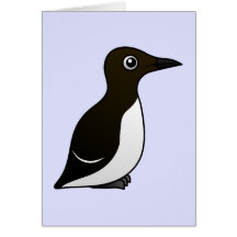 Common Murre (standing) Card
