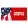 Common sense is my anti-drug personalized photo card