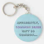 Common Sense Keychain