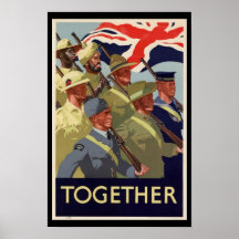 "Commonwealth de 2ÈME GUERRE MONDIALE " Posters