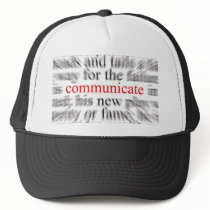 Communication Trucker Hat