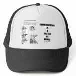 Communication Is A Matter Of Morse Trucker Hat