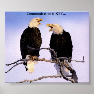 Communication is KEY... Print by trueblue