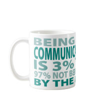 Communications Person 3% Talent Mug