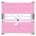 Communion de coeur de lavande première de croix ro invitations