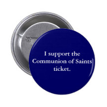 Communion of Saints '08 Pin