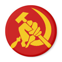COMMUNISM REFRIGERATOR MAGNET