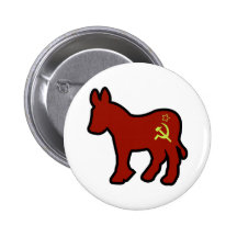 Communist Donkey Buttons