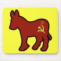 Communist Donkey Mouse Pad
