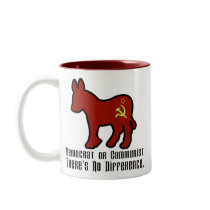 Communist Donkey Coffee Mugs
