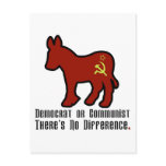 Communist Donkey Postcard