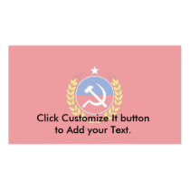 Communist Party Of Chile, Chile flag Business Card Templates