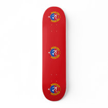 Communist Party Of Chile, Chile flag Skate Board Decks