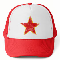 Communist Red Star Vintage Hat