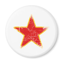Communist Red Star Vintage Magnet