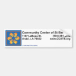 Community Centre Bumper Sticker