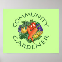 Community Gardening Poster