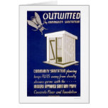 Community Sanitation 1940 WPA Greeting Cards