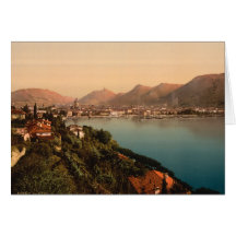 Como I, Lake Como, Lombardy, Italy Greeting Cards