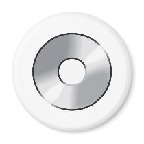 compact disc cd refrigerator magnets