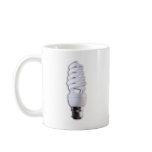 Compact Fluorescent Light Bulb Coffee Mugs