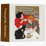 Compagnie Francaise des Chocolats, Steinlen 3 Ring Binder