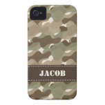 Compagnon de cas de l'iPhone 4 de camouflage de Ca Coques Case-Mate iPhone 4