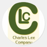 Company Logo Series Round Sticker