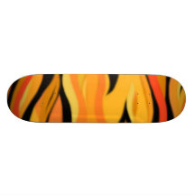 Compartiment large de tigre skateboards personnalisés