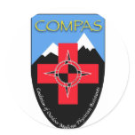 COMPAS Round Sticker